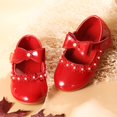 thumbnail image 4 of eczipvz Size 10 Toddler Girl Shoes Sandals Soft Rubber Flats Summer Baby Flower Girl Shoes Red,12.5, 4 of 4