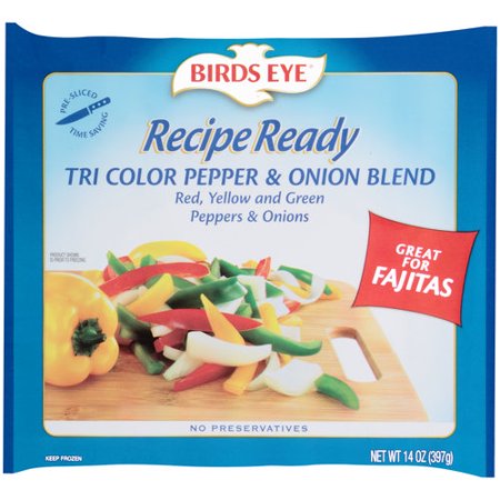 Birds Eye Recipe Ready Tri Color Pepper & Onion Blend Frozen Vegetables ...