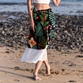 thumbnail image 6 of Christmas Crutches Stylish Chiffon Beach Skirt Summer Dress with Polyester Straps, 6 of 6