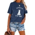 thumbnail image 5 of XCHQRTI Women Llama Shirt Funny Graphic Llamast'ay Letter Print Tees, 5 of 8