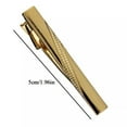 thumbnail image 3 of GKNET Mens Tie Clip Necktie Bar Clasp Clamp Short Clip Tie Pin Men Delicate Jewelry Simple-8, 3 of 9