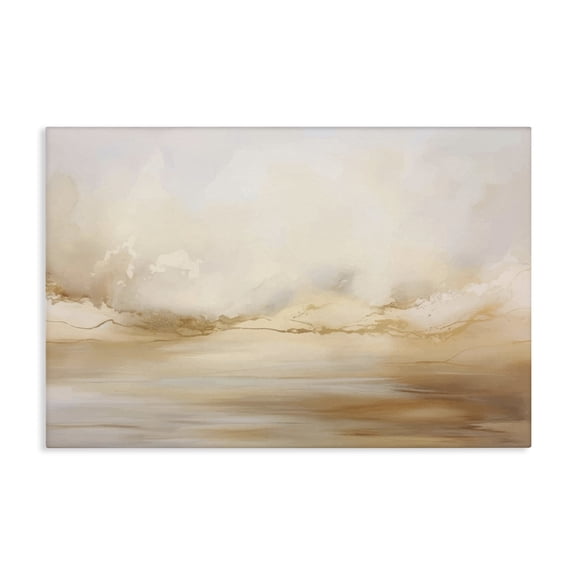 Stupell Industries Contemporary Neutral Abstract Horizon Line Canvas Art, 24 x 16, by Creative Studio