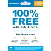 FreedomPop Starter SIM Kit: 100% FREE Wireless Service