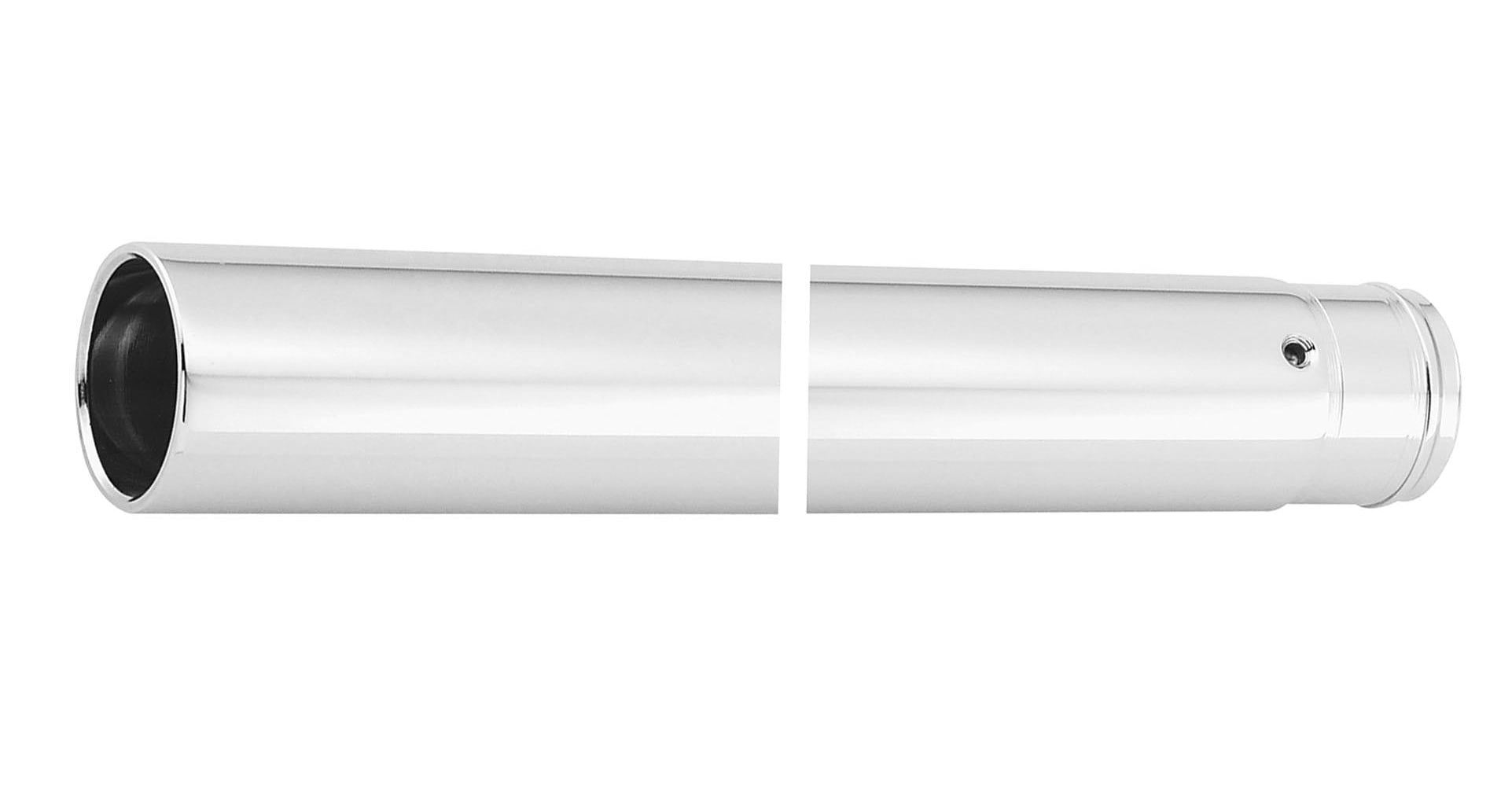 Custom Cycle T4069 41mm Show Chrome Fork Tubes 22.25in.