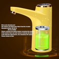 thumbnail image 3 of Lishi Portable USB Charging Automatic Water Dispenser for 3 Gallon and 5 Gallon Bottles, 3 of 5