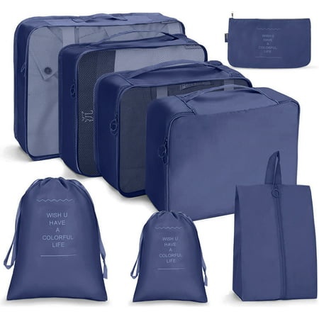 Cubes d'emballage de compression I Organisateur de sac à dos et de