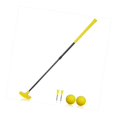 thumbnail image 4 of Lipstore Putter de Golf Rétractable Double Face Réglable pour Fond de Jardin Intérieur Jaune, 4 of 8