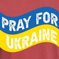 thumbnail image 3 of CafePress - Pray For Ukraine T Shirt - Mens Comfort Colors Shirt, 3 of 5