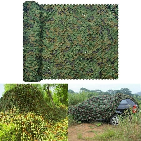 5x23Ft Military Camo Neting Camouflage Sunshade Mesh Car Cover Blind for Hunting