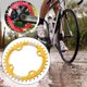 thumbnail image 5 of Plato ancho estrecho de bicicleta 104 BCD anillo de cadena redondo de aluminio rueda de cadena de bicicleta para 36T de oro Sharpla Plato de bicicleta de montaña, 5 of 8