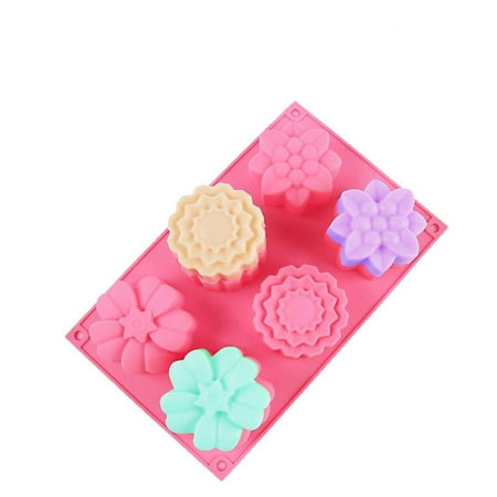 

Shpwfbe Cookies Mould Christmas gift Cute Handmade DIY Kitchen Cup Muffin Flower Soap Shaped Kitchen Dining Bar Tube Pans Pound Paper Pot Video Chocolate Warmer Pot Candy Melts