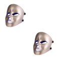 thumbnail image 3 of braveheart Masque Facial à DEL Clair Foncé Sans Fil Raffermissant pour SPA Maison Style A Ensemble de 2, 3 of 6