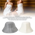 thumbnail image 3 of Gorro De Sauna, Gorro De Baño De Fieltro Ligero Y Cómodo, Para Hombres, 3 of 7