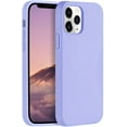 thumbnail image 1 of IBAOLEA Compatible with iPhone 12 and iPhone 12 Pro Case 6.1 inch, Liquid Silicone Full Body Protection Cover Case with Soft Microfiber Cloth Lining for iPhone 12 and iPhone 12 Pro 2020, Light Purple, 1 of 7