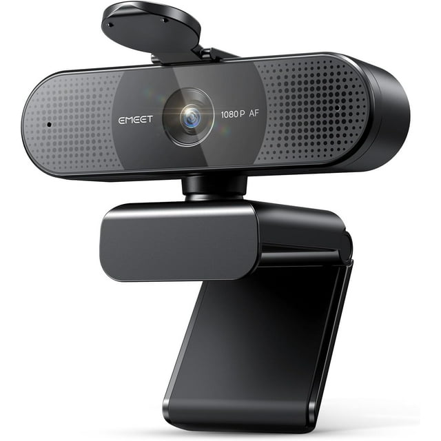 1080P Webcam with Microphone, C960 Web Camera, 2 Mics Streaming Webcam, 90°FOV Computer Camera, Plug and USB Web Cam for Online Calling/Conferencing, Zoom/Teams/Facetime/YouTube, Laptop/PC
