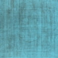 thumbnail image 1 of Ahgly Company Indoor Square Oriental Light Blue Industrial Area Rugs, 6' Square, 1 of 4