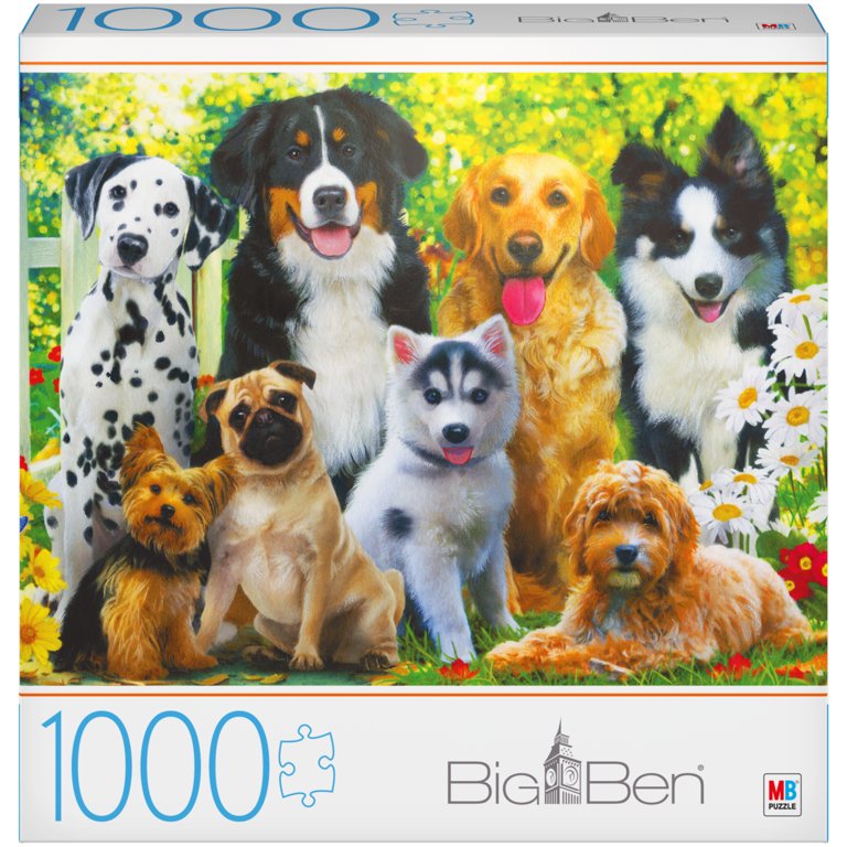 Milton Bradley Big Ben 1000-Piece Jigsaw Puzzle for Teens