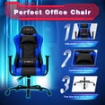 thumbnail image 6 of BUPPLEE Ergonomic Gaming Chair, Adjustable Reclining Computer Chair with Lumbar Support and High Back, 6 of 7