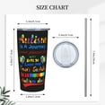 thumbnail image 5 of Funny Tumblers Autism Is A Journey Autism Awareness Dad Stainless Steel Mug 304 Stainless Steel Car Water Cup With Straw 20 Oz 600ml Adult Youth Man Woman Drinking Glass, 5 of 6