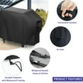 thumbnail image 2 of Saking Outdoor Grill Cover, Waterproof Patio Oxford Fabric Covers, 63''x26''x36'' Black, 2 of 6