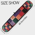 thumbnail image 3 of Yayeee Double Oven Mitt Kitchen Heat Resistant Baking 35" x7" Quilted Glove, Red and Purple Plaid Pattern, 3 of 6