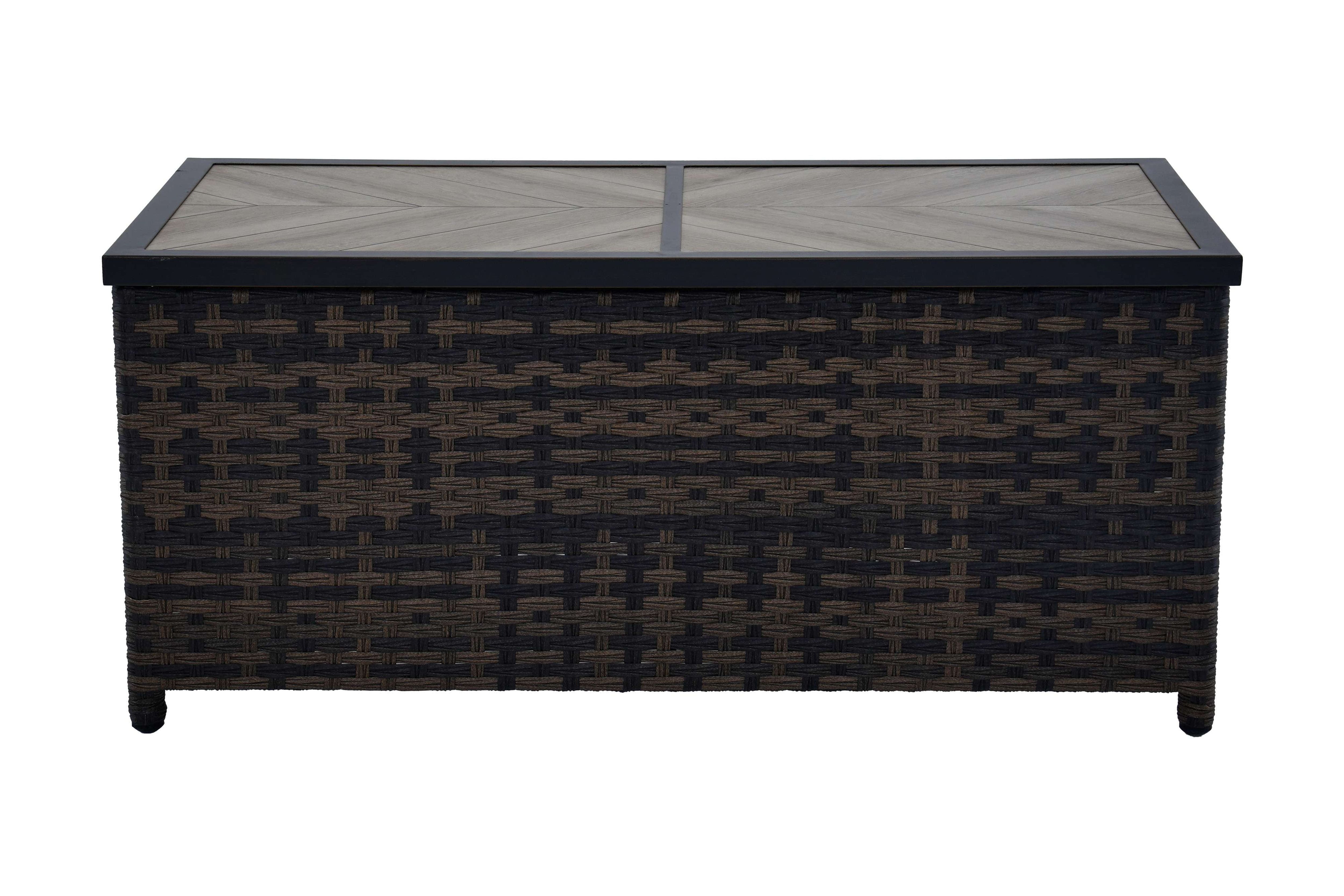 Better Homes & Gardens Rockport Ceramic Tile Outdoor Coffee Table, Brown