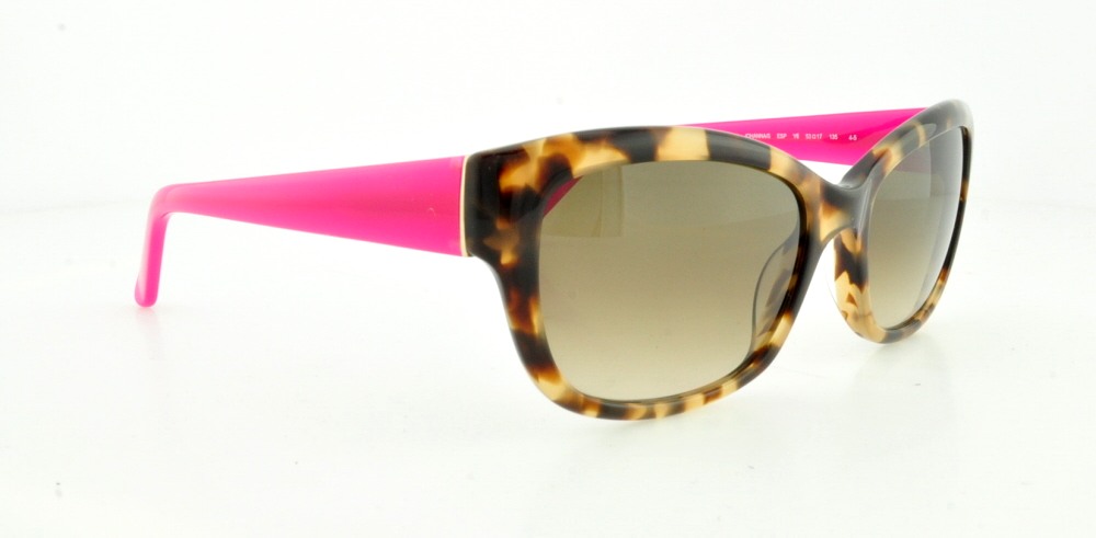 Kate Spade KS JOHANNA/S Plastic Womens Square Sunglasses Camel Tortoise 53mm Adult