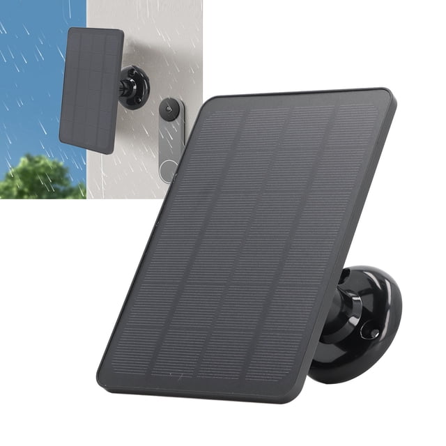 Cargador De Panel Solar De 10 W 6 V, Panel Solar Monocristalino Impermeable IP65, Cable De , Paneles Solares Ajustables De 360, Carga Para Pro 3 Para Pro 4 Para Pro