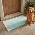 thumbnail image 6 of Area Rug with Tassels 2' x 3', Abstract Boho Gradient Line Kitchen Runner Rug for Hallway Bedroom Throw Rugs, Modern Geometric Stipe Soft Door Mat for Bathroom Entrance Living Room, 6 of 9