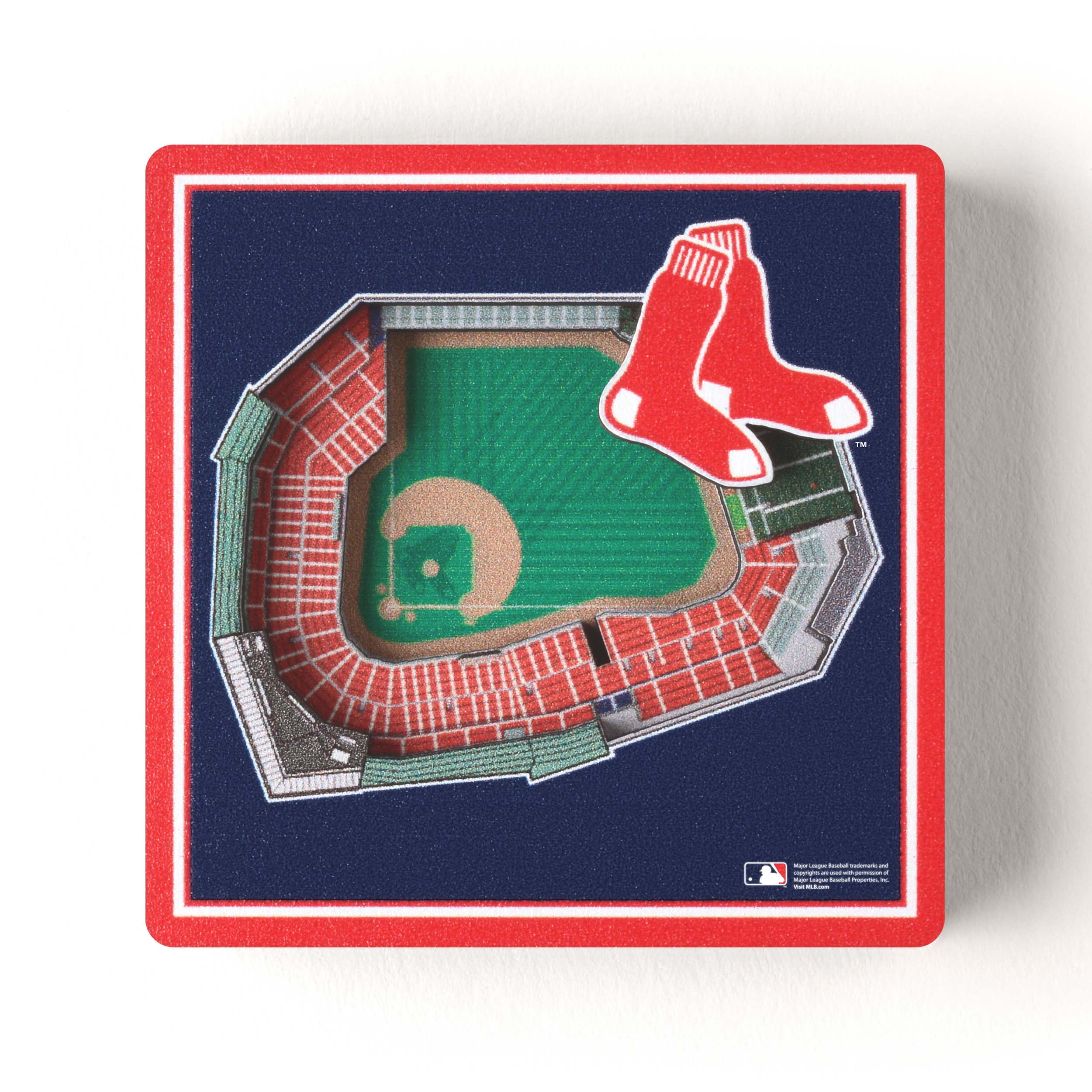 Boston Red Sox Stadium View Magnet