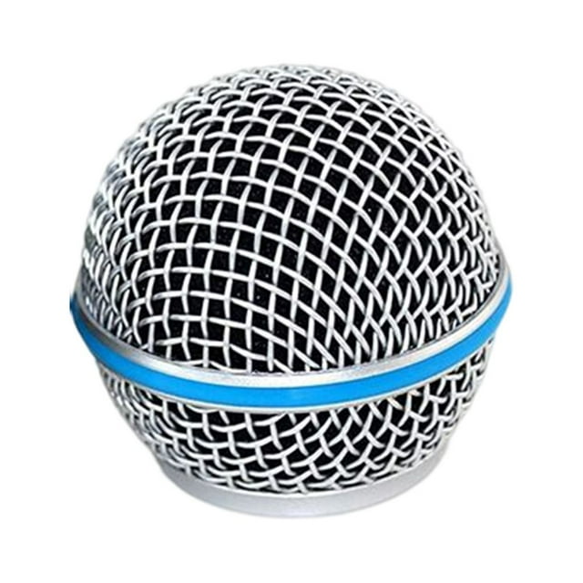 Replacement Microphone Grille Portable Professional Detachable Wired Wireless Build-in Sponge KTV Party Concert Mic Head Part Type 2