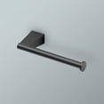 thumbnail image 4 of Gatco 4713MX Bleu Euro Toilet Paper Holder, Matte Black, 4 of 4
