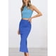thumbnail image 4 of Conjunto de 2 Piezas para Mujer PRETTYGARDEN Top sin Mangas y Falda Midi Talla S, 4 of 8