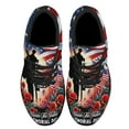 thumbnail image 2 of Memorial Day US Veteran Honor The Fallen Shoes Sneakers Black Size 9.5, 2 of 7