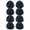 Z1_Black, variant on 4Pcs Self-Adhesive Caster Wheels for Furniture,Swivel Small Appliance Slider for Kitchen Appliances,Appliance Slider Appliance Rollers for Kitchen Countertop,Casters Counter,(White,1.45x1.45 in)