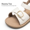 thumbnail image 5 of DREAM PAIRS Girls Open Toe Sandals Adjustable Strap Comfortable Summer Shoes for Toddler and Little Kids, 5 of 6