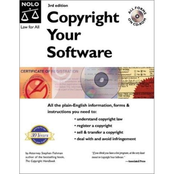 Pre-Owned Copyright Your Software (Audiobook) 9780873377195