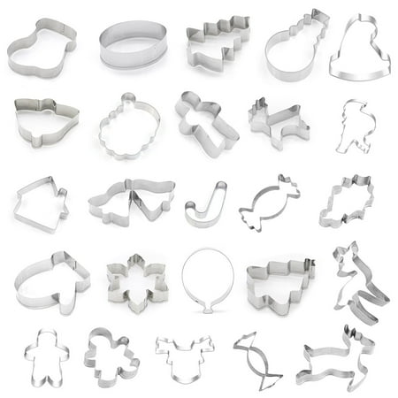 

Xmas Biscuits Stainless Steel DIY Mold Holiday Cookies Embossing Mould Bakery Baking Tool Sugarcraft Stamp Kitchen Supplies 25 Pie