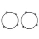 thumbnail image 1 of Soporte de montaje de faros, 2 piezas de accesorios de montaje de faros de 7 pulgadas para soporte de faros Jeep para Jeep Valor excepcional Jadeshay A, 1 of 8