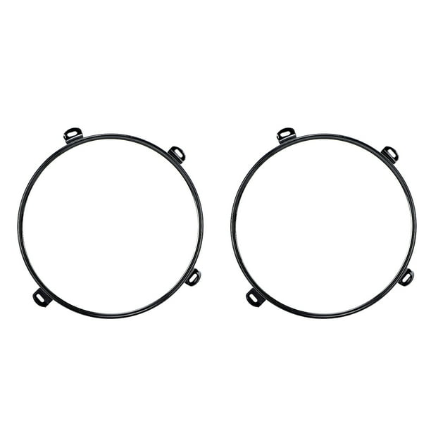 Soporte de montaje de faros, 2 piezas de accesorios de montaje de faros de 7 pulgadas para soporte de faros Jeep para Jeep Valor excepcional Jadeshay A
