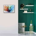 thumbnail image 6 of Epic Graffiti'Positive Vibes' by Christov Art, Giclee Canvas Wall Art, 26"x18", 6 of 8