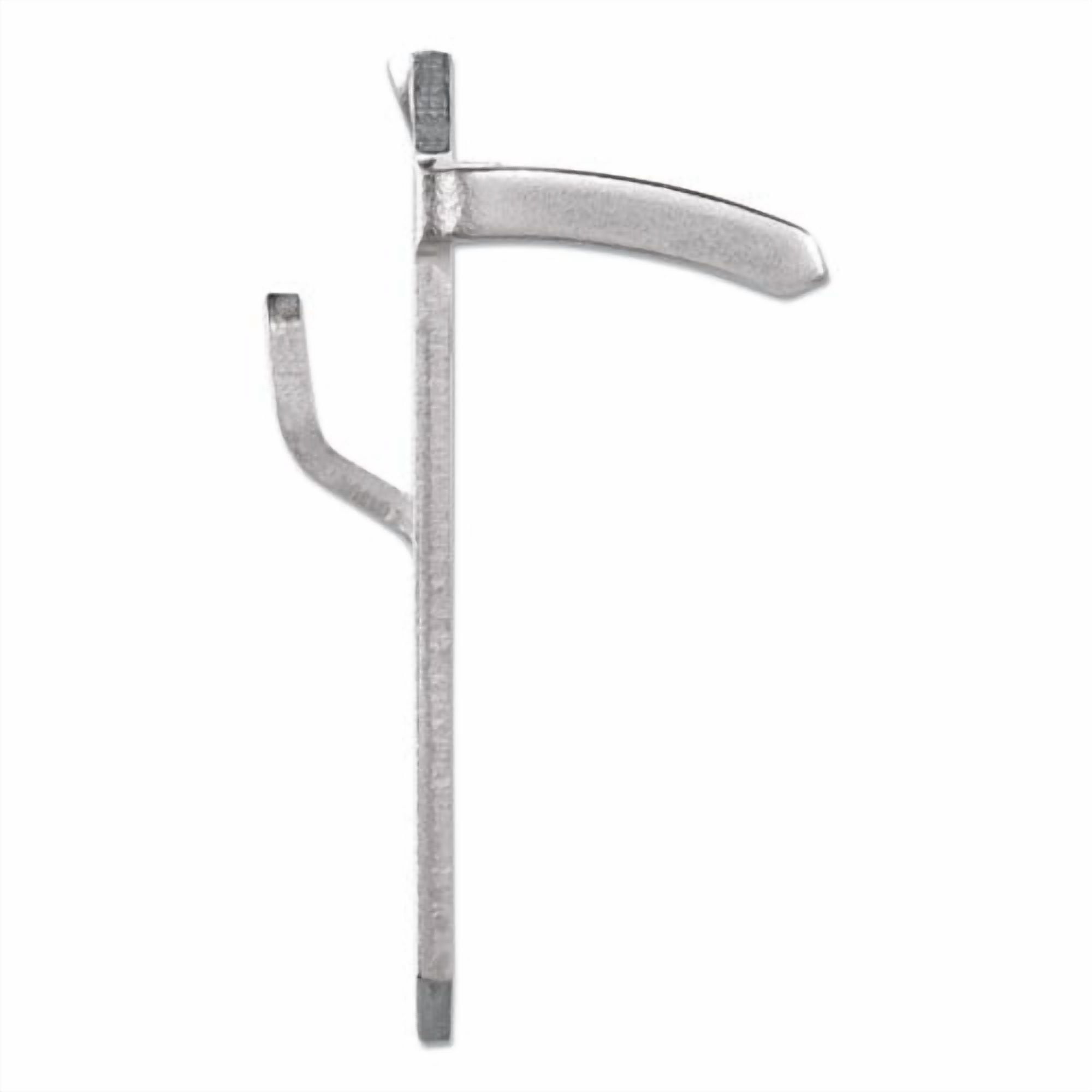 Claw Drywall Picture Hanger, Holds 25 Lbs, 4 Hooks And 4 Spot Markers, Stainless Steel | Bundle of 2 Packs