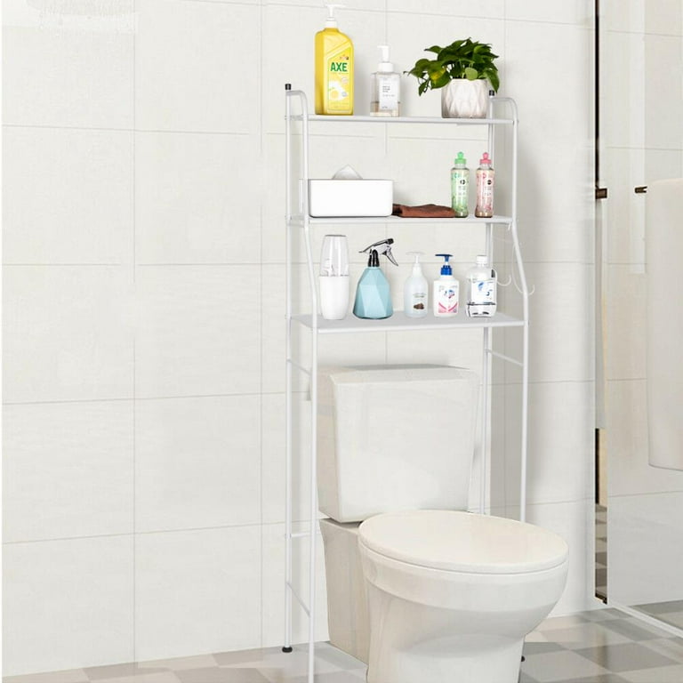 3 Tier Over The Toilet Bathroom Shelf, Corner Stand Shelf