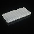 thumbnail image 4 of Lefu 1pc Battery Plastic Case Storage Box Hard Plastic Case For 10×AA AAA Batteries, 4 of 9
