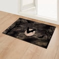thumbnail image 1 of Fiudx Liquidación de ofertas flash Felpudo con forma de farol de Halloween para sala de estar, dormitorio y suelo, 1 of 3