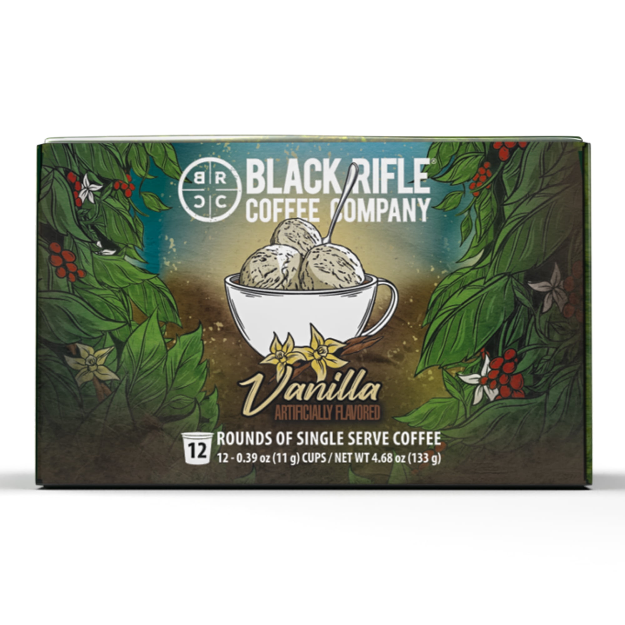 Black Rifle Coffee Vanilla K-Cup Pods, Medium Roast, 12 Ct - Walmart.com