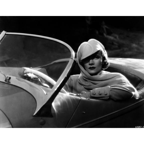 A Portrait Of Marlene Dietrich Photo Print (24 x 30)