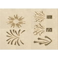 thumbnail image 1 of Ahgly Company Indoor Rectangle Patterned Brown Sand Brown Area Rugs, 8' x 12', 1 of 6