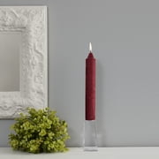 ROOT Unscented 9 In. Timberline Collenette Taper Candles box of 4 9 X 1-1/4 - Garnet