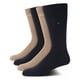 thumbnail image 1 of Calcetines de vestir Tommy Hilfiger, paquete de 4, cómodos y elásticos, con cuello redondo, para hombre, 1 of 7